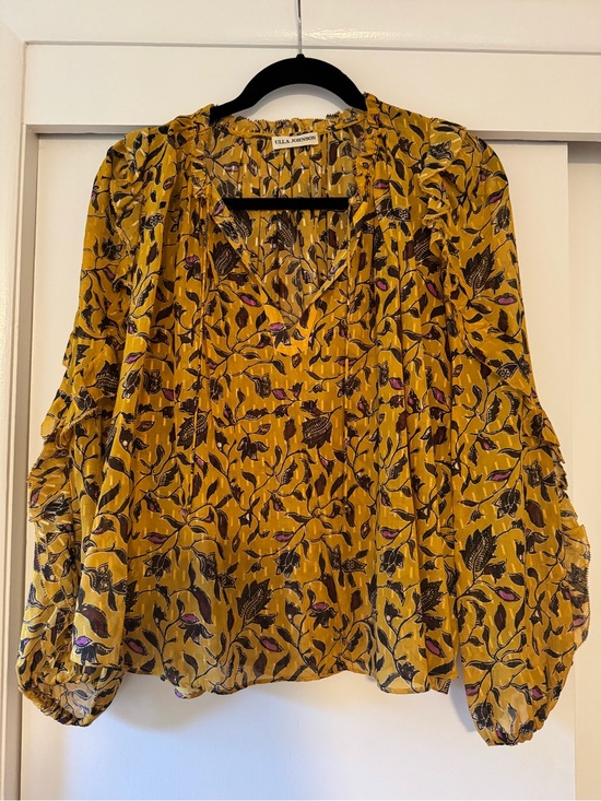 Ulla Johnson Tops - Ulla Johnson Floral Blouse